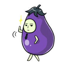 NASUO of an eggplant sticker #1039603