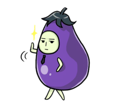 NASUO of an eggplant sticker #1039603
