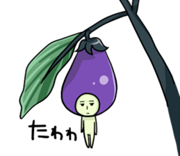 NASUO of an eggplant sticker #1039604