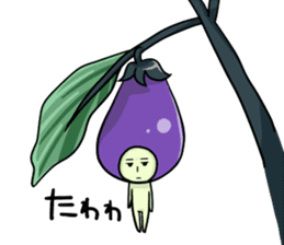 NASUO of an eggplant sticker #1039604