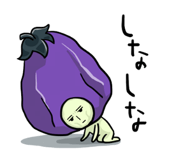 NASUO of an eggplant sticker #1039605