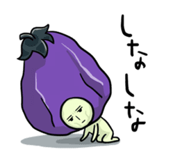 NASUO of an eggplant sticker #1039605