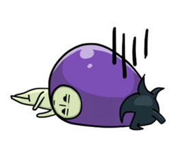 NASUO of an eggplant sticker #1039608