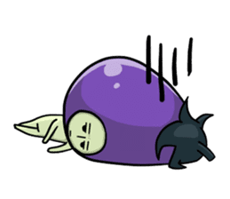 NASUO of an eggplant sticker #1039608
