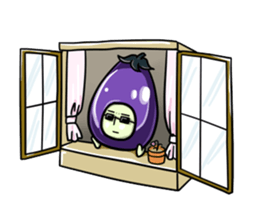 NASUO of an eggplant sticker #1039609