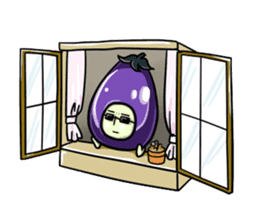 NASUO of an eggplant sticker #1039609