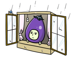 NASUO of an eggplant sticker #1039610