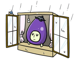 NASUO of an eggplant sticker #1039610