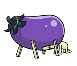NASUO of an eggplant sticker #1039612