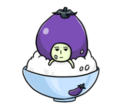NASUO of an eggplant sticker #1039615