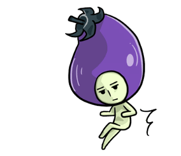 NASUO of an eggplant sticker #1039616