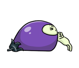 NASUO of an eggplant sticker #1039617