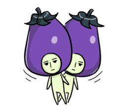 NASUO of an eggplant sticker #1039618