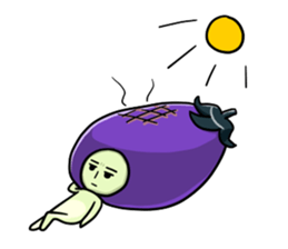 NASUO of an eggplant sticker #1039619