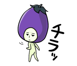 NASUO of an eggplant sticker #1039621