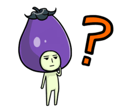 NASUO of an eggplant sticker #1039625