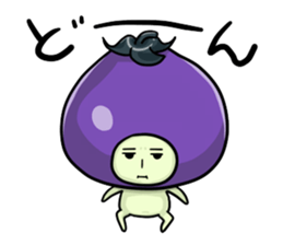 NASUO of an eggplant sticker #1039627