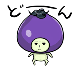 NASUO of an eggplant sticker #1039627