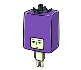 NASUO of an eggplant sticker #1039629