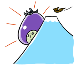 NASUO of an eggplant sticker #1039631