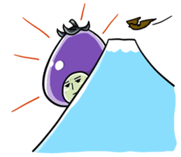 NASUO of an eggplant sticker #1039631