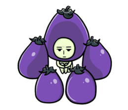 NASUO of an eggplant sticker #1039632
