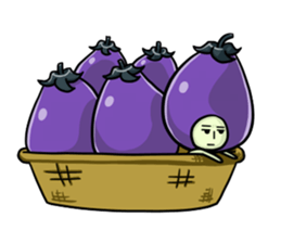 NASUO of an eggplant sticker #1039635