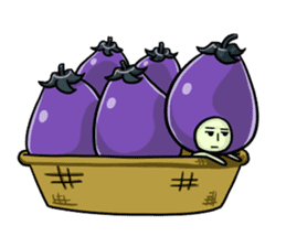 NASUO of an eggplant sticker #1039635