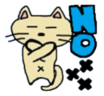 The Sticker of a comfortable nya-ko sticker #1039725