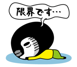 Sickly Penguin sticker #1040105