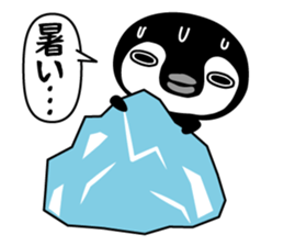 Sickly Penguin sticker #1040114