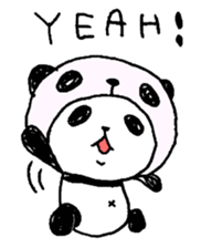Panda in panda 2 sticker #1040248