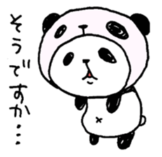 Panda in panda 2 sticker #1040279