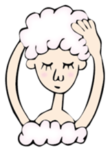 Shampoo Girl sticker #1040922