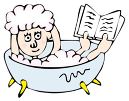 Shampoo Girl sticker #1040927