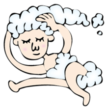 Shampoo Girl sticker #1040929