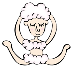 Shampoo Girl sticker #1040931