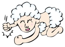 Shampoo Girl sticker #1040943