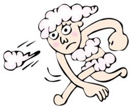 Shampoo Girl sticker #1040953