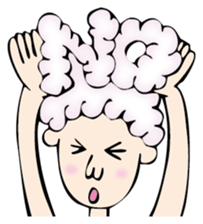 Shampoo Girl sticker #1040956