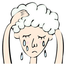 Shampoo Girl sticker #1040960