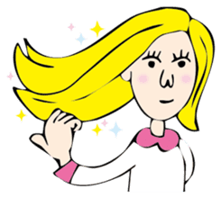 Shampoo Girl sticker #1040961