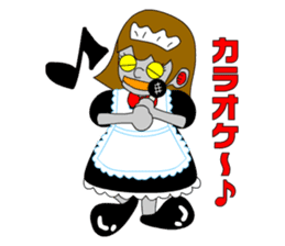 Maid robot maid Ando sticker #1040968
