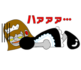 Maid robot maid Ando sticker #1040972