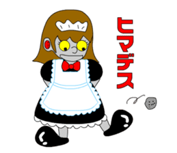 Maid robot maid Ando sticker #1040989