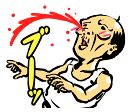 Spry Old Man sticker #1041280