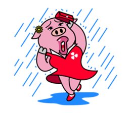 Piggy's Summer Days sticker #1041286