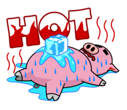 Piggy's Summer Days sticker #1041312