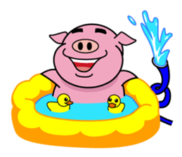 Piggy's Summer Days sticker #1041315