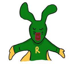 Rabbo (super rabbit hero) sticker #1041323